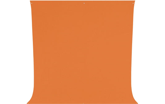 Westcott | Backdrop - Tiger Orange | Wrinkle-Resistant 9 x 10