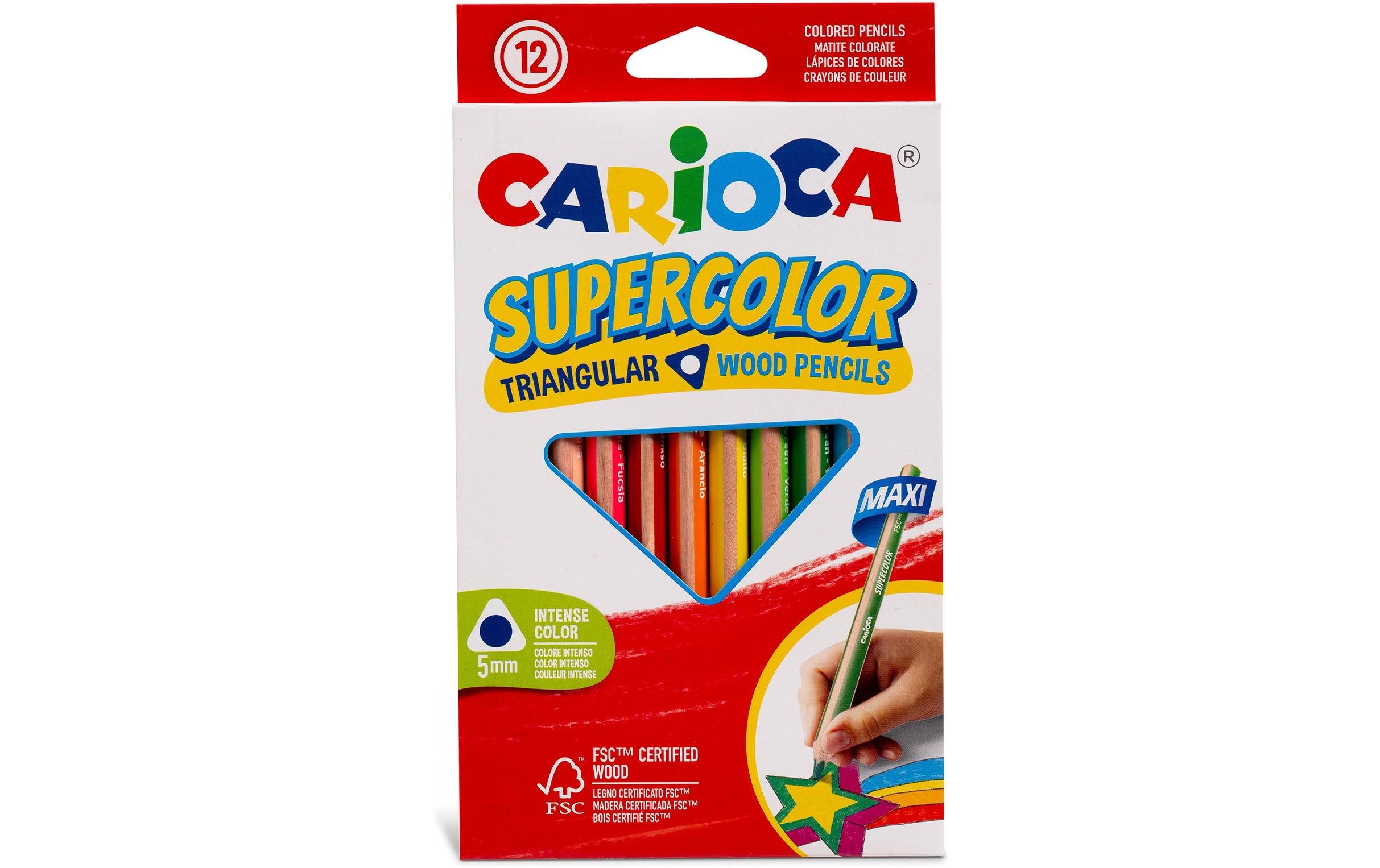 Carioca Farbstift Supercolor Maxi