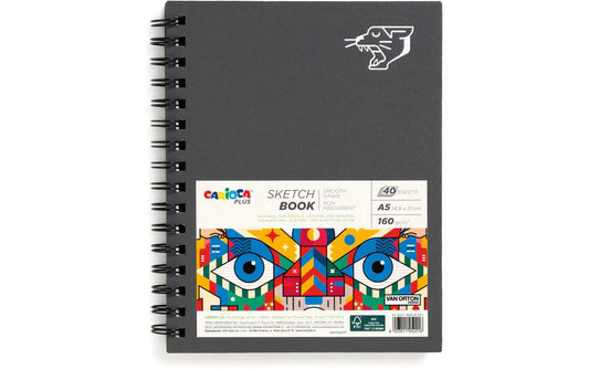 Carioca | Sketchbook Plus A5 | 40 Blatt, 160gr