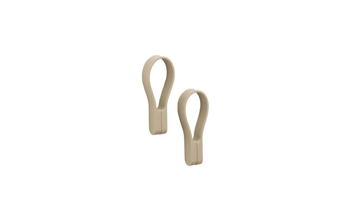 Zone Handtuchhalter Loop 2 Stück, Camel