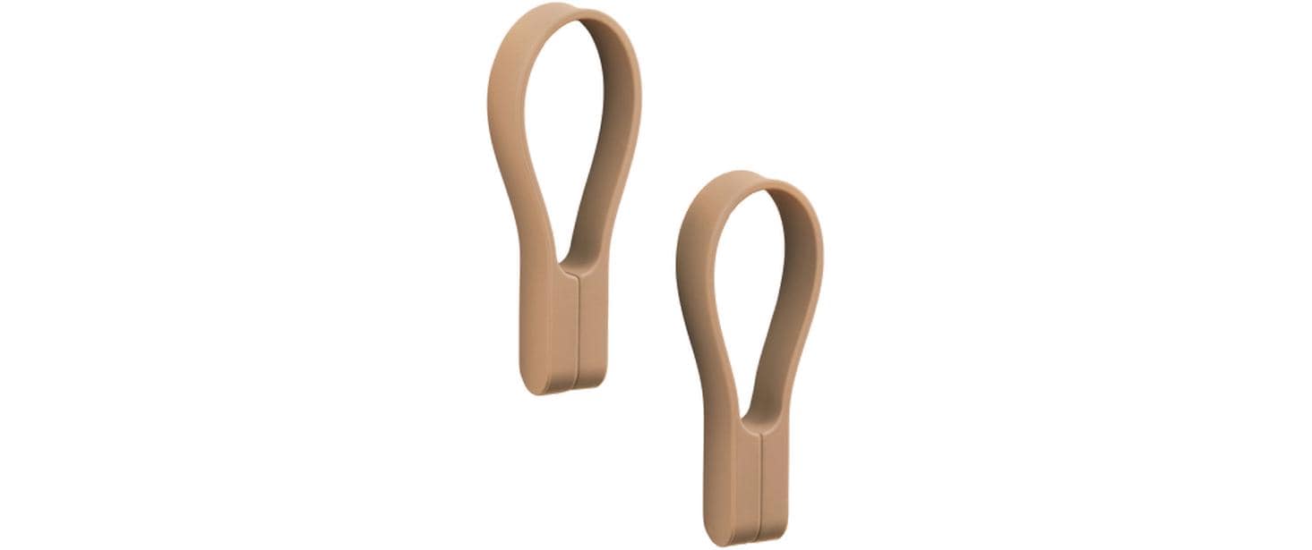 Zone Handtuchhalter Loop 2 Stück, Mandarine