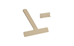 Zone Denmark | Zone Duschabzieher Ume mit Halter, Camel | 24x22x2.2 cm (LxBxH), Silikon