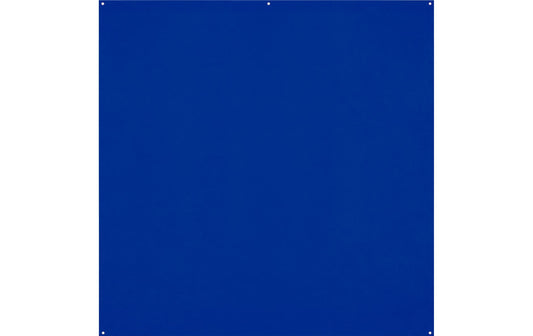 Westcott | Backdrop -RoyalBlue Chroma-KeyBlue | Wrinkle-Resistant 8 x 8