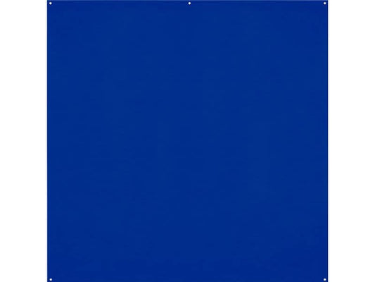 Westcott | Backdrop -RoyalBlue Chroma-KeyBlue | Wrinkle-Resistant 8 x 8