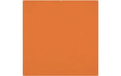 Westcott | X-Drop Pro Backdrop | Tiger Orange - Wrinkle-Resistant 8 x 8