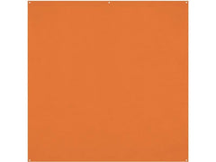 Westcott | X-Drop Pro Backdrop | Tiger Orange - Wrinkle-Resistant 8 x 8