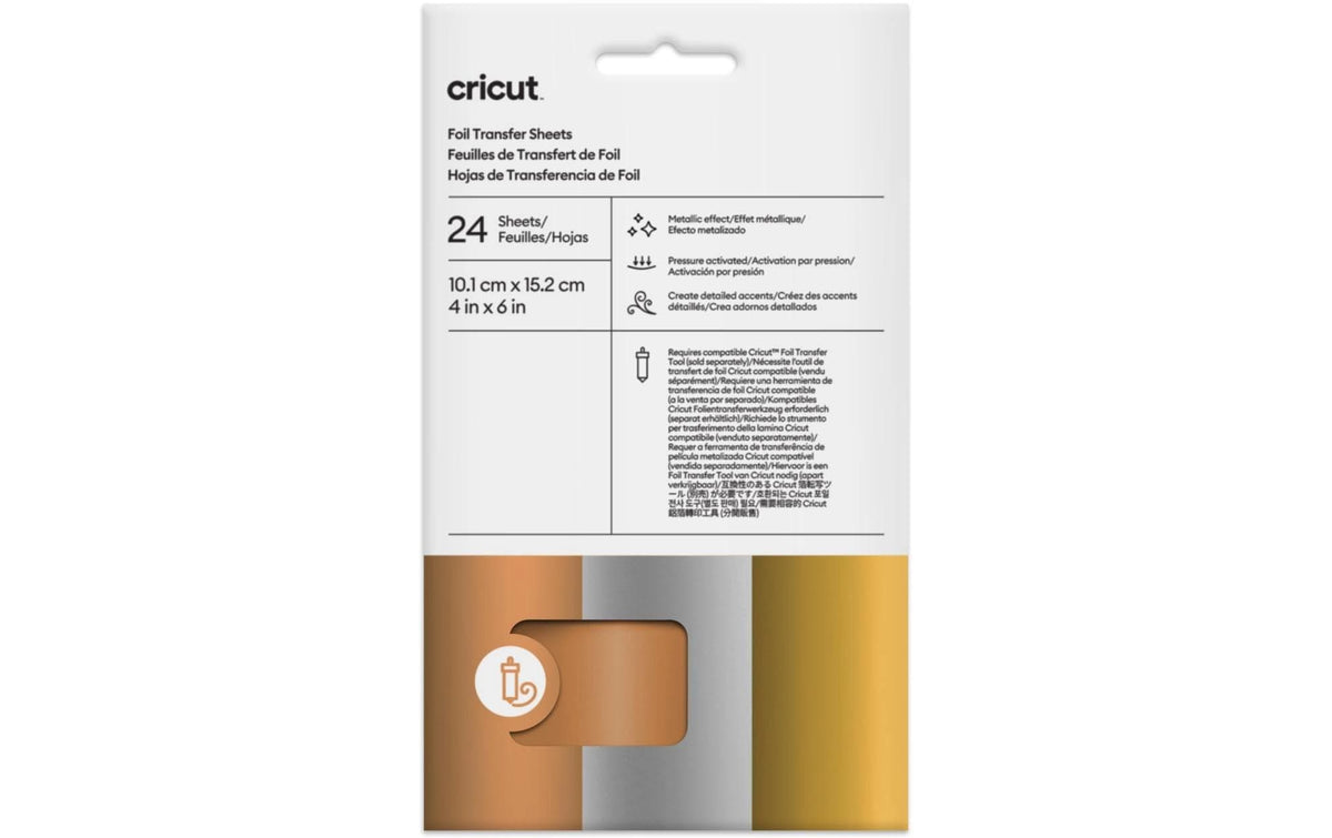 Cricut Transferfolien 10.1 x 15.2 cm Met