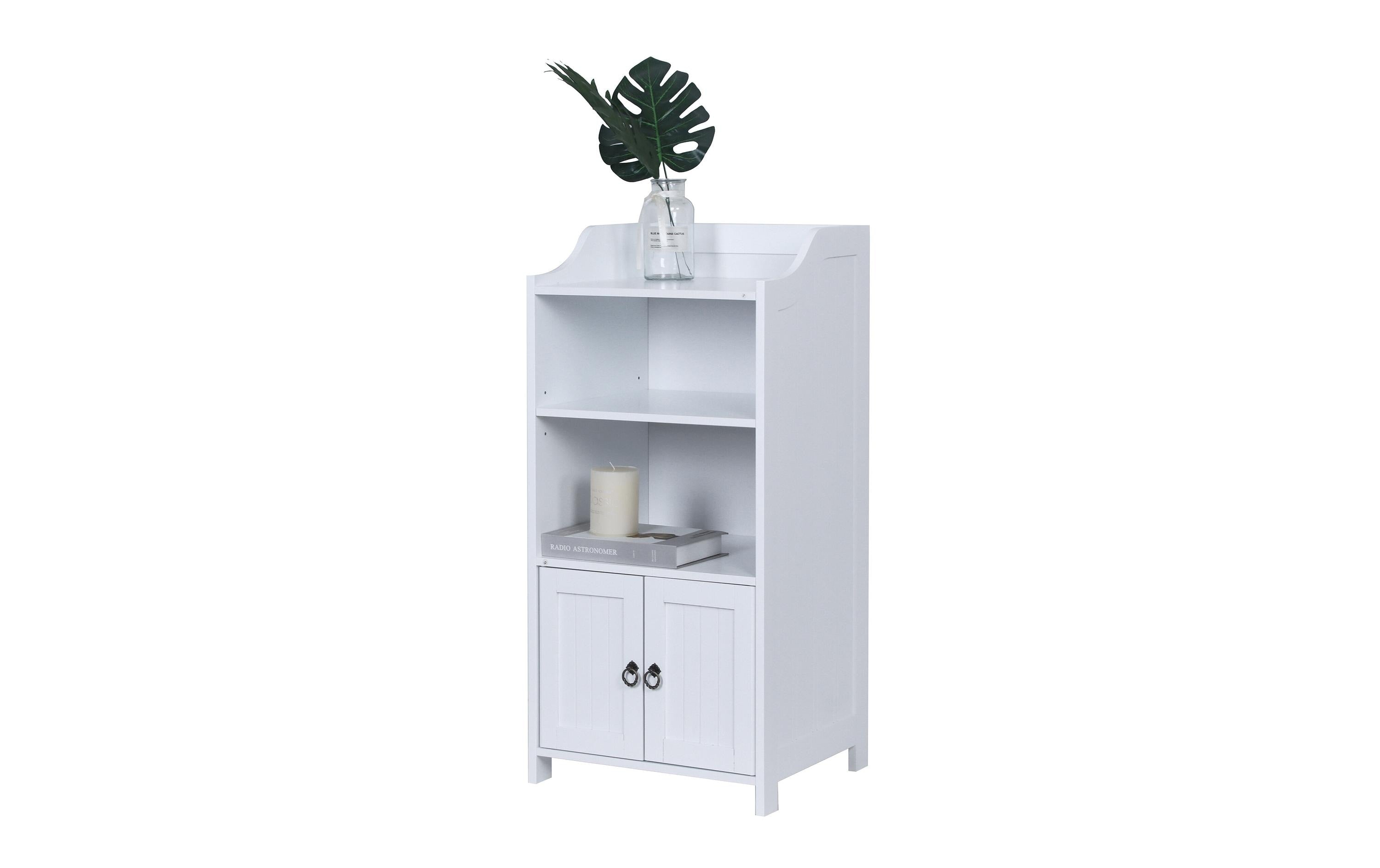 relaxdays Badezimmerschrank 4 Fächer