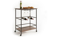 relaxdays | Servierwagen für Wein | MDF, China