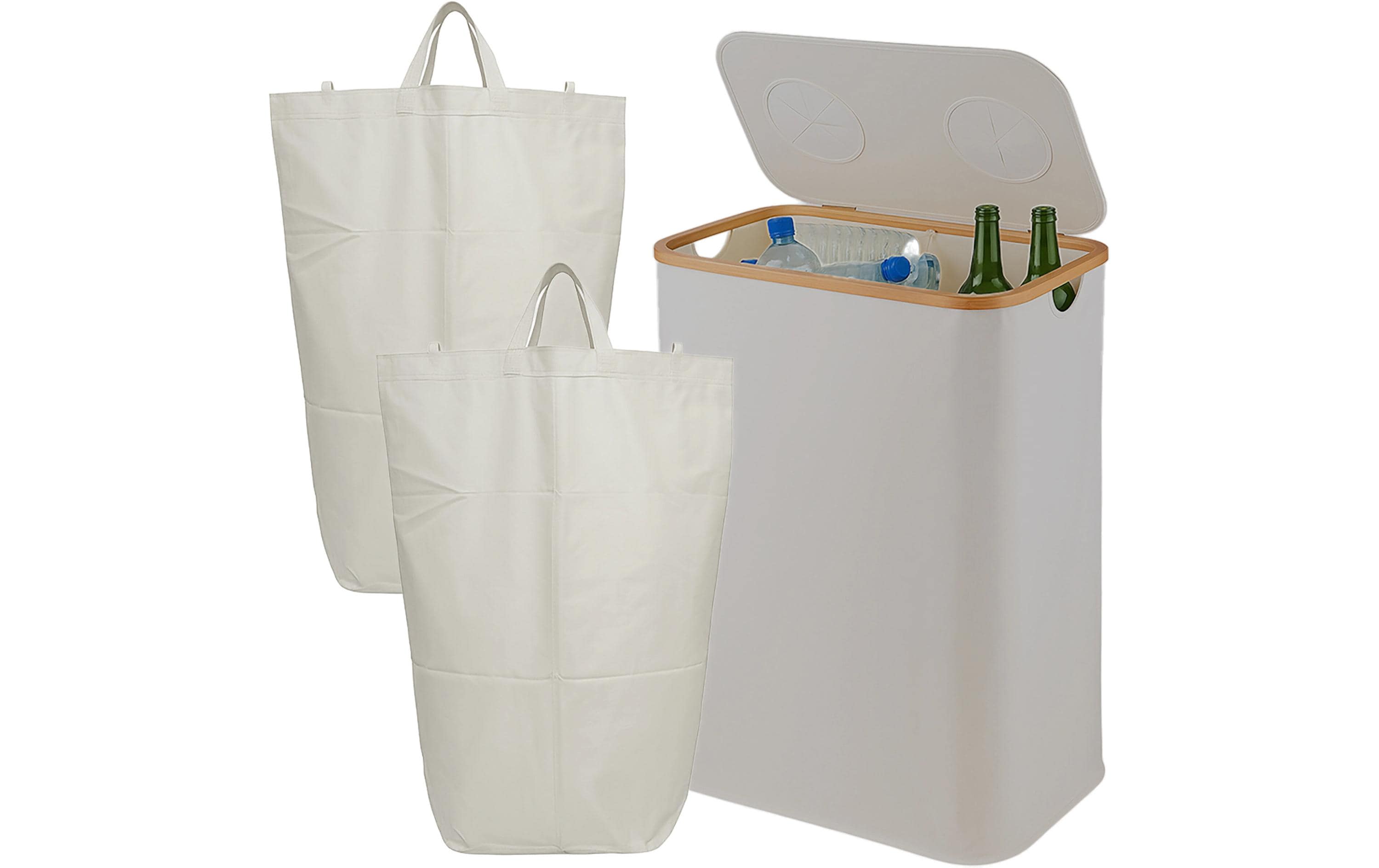 relaxdays PET & Glas Sammelbehälter 140 L