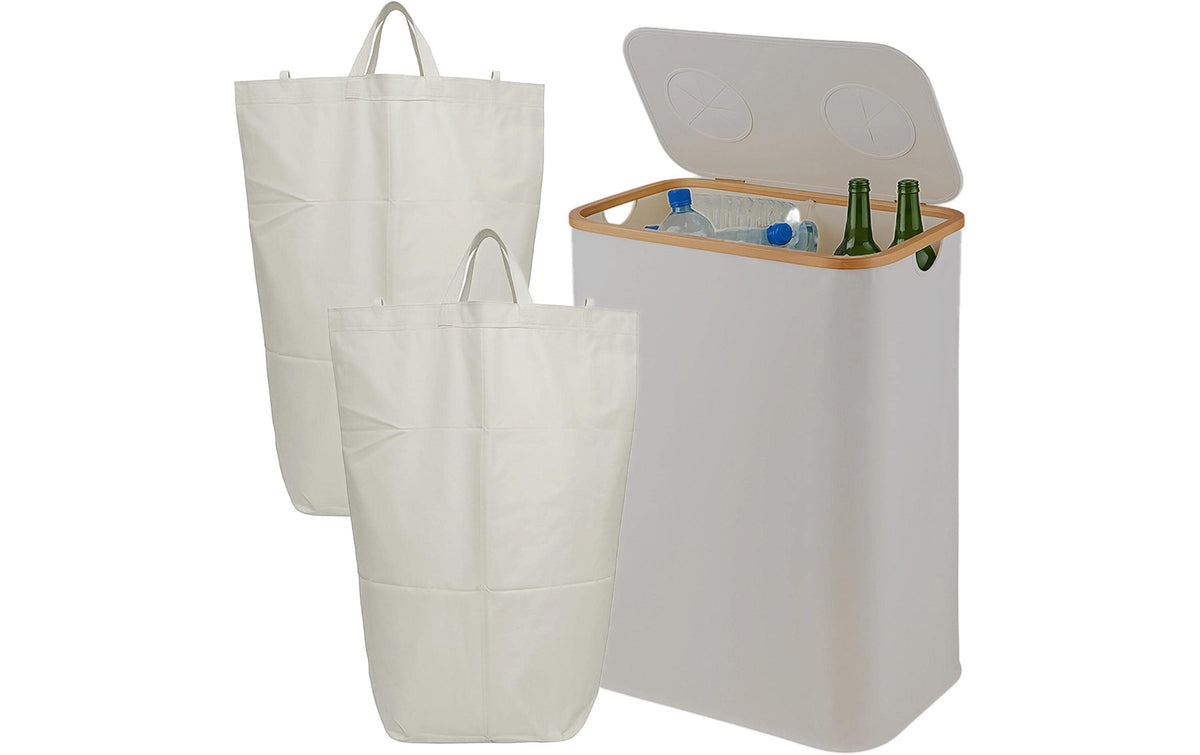 relaxdays PET & Glas Sammelbehälter 140 L