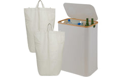relaxdays PET & Glas Sammelbehälter 140 L