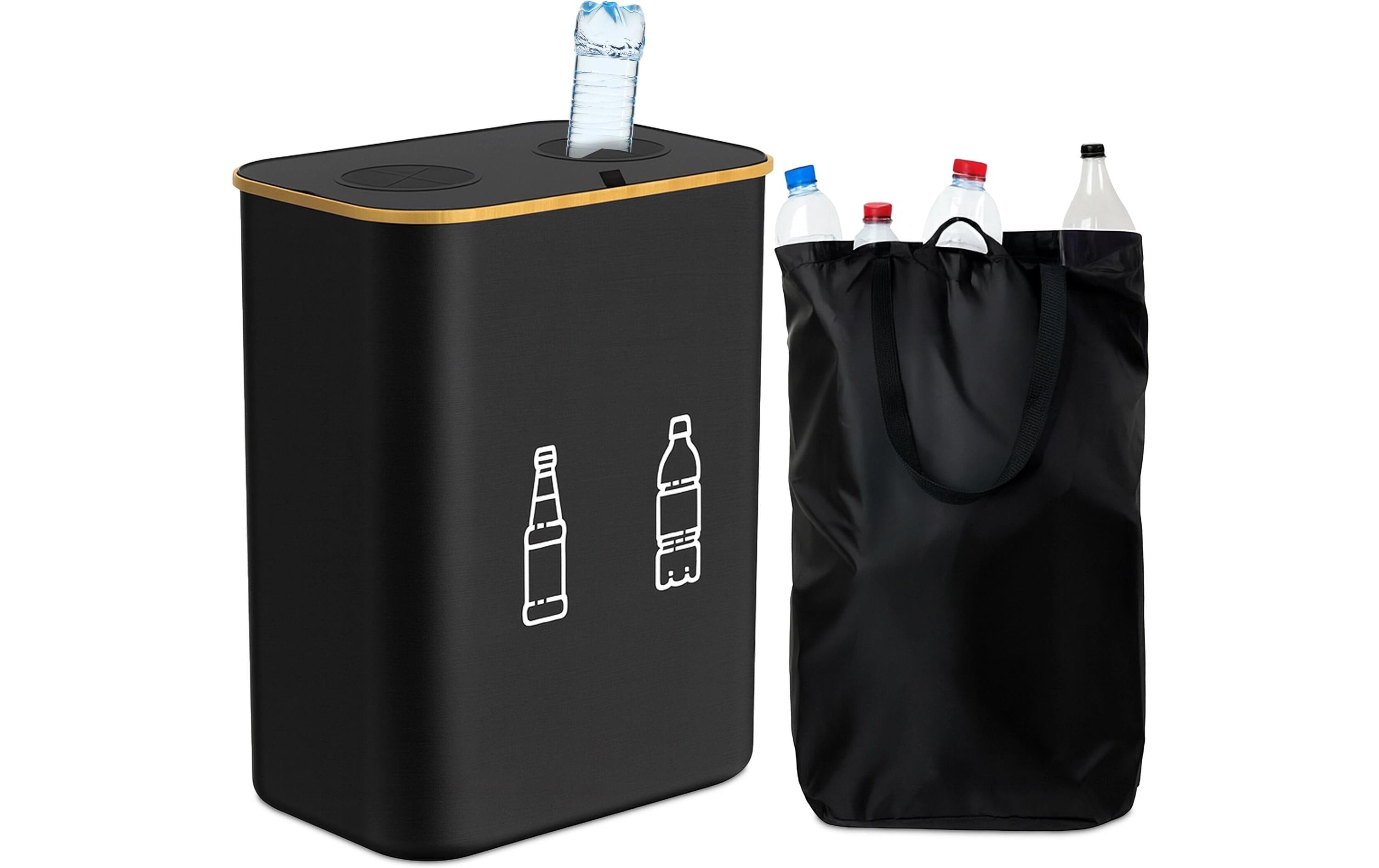 relaxdays PET Sammelbehälter 160 Liter