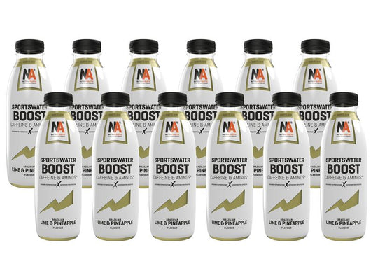 NUTRIATHLETIC | Sports Water Boost | Brazilian Lime & Pineapple, 12 Stück