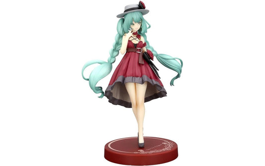 FuRyuu | Figur Hatsune Miku Outing Dress Red Color | Ver. 19 cm