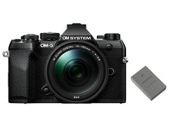 OM-System | OM System OM-5 Camera Kit Black 14-150 | inkl. Akku