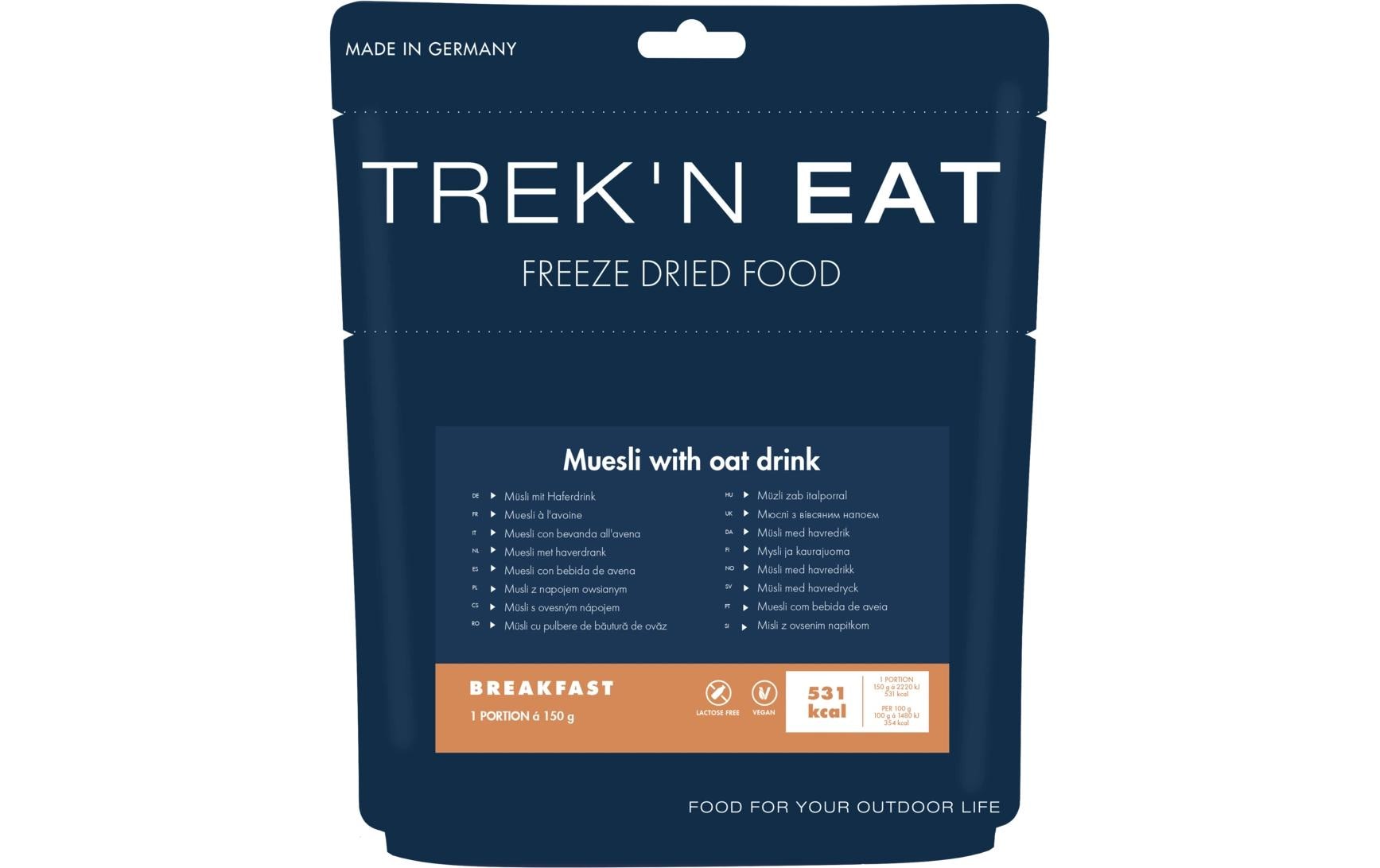 TREK'N EAT Müsli mit Haferdrink