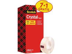 Scotch | Klebeband Crystal | 19 mm x 33 m, Transparent