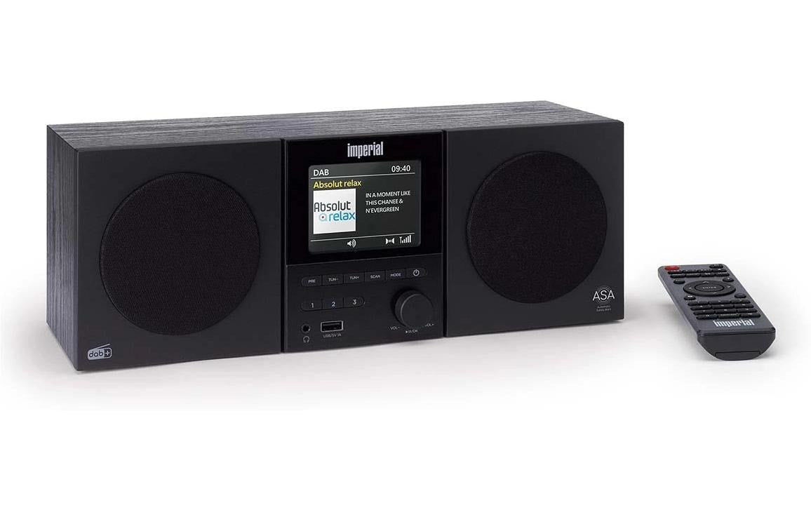 Imperial Dabman-220BK, DAB+-Radio, black