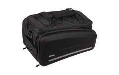 Gepäckträgertasche, mit Klettverschluss