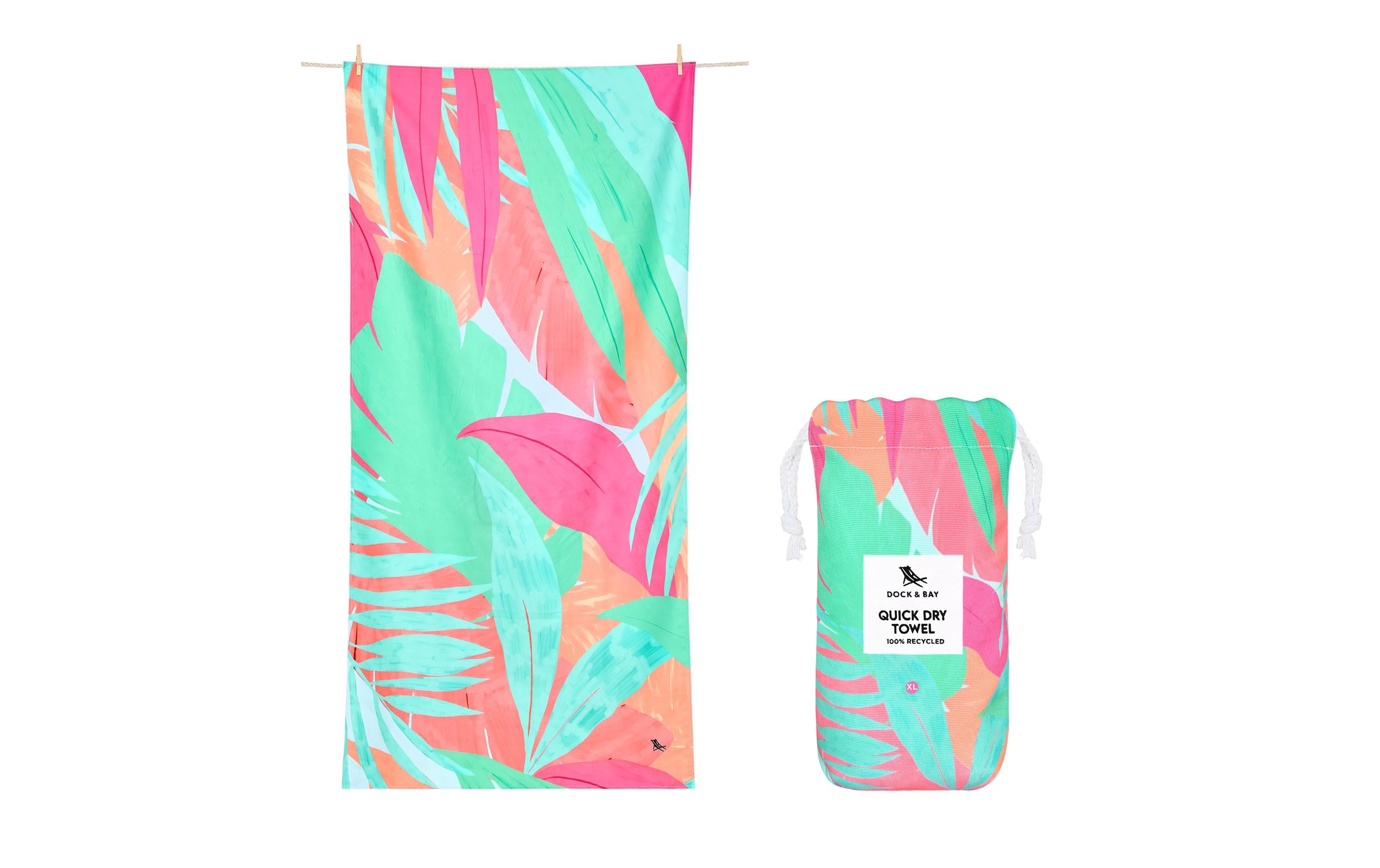 Dock& Bay Strandt. DES XL Hot Tropics