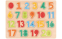 Spielba Holzspielwaren | Spielba Puzzle Zahlen