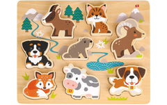 Spielba Puzzle 3D Schweizer Tiere