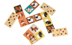 Spielba Holzspielwaren | Spielba Schweizer Domino 28 Stück