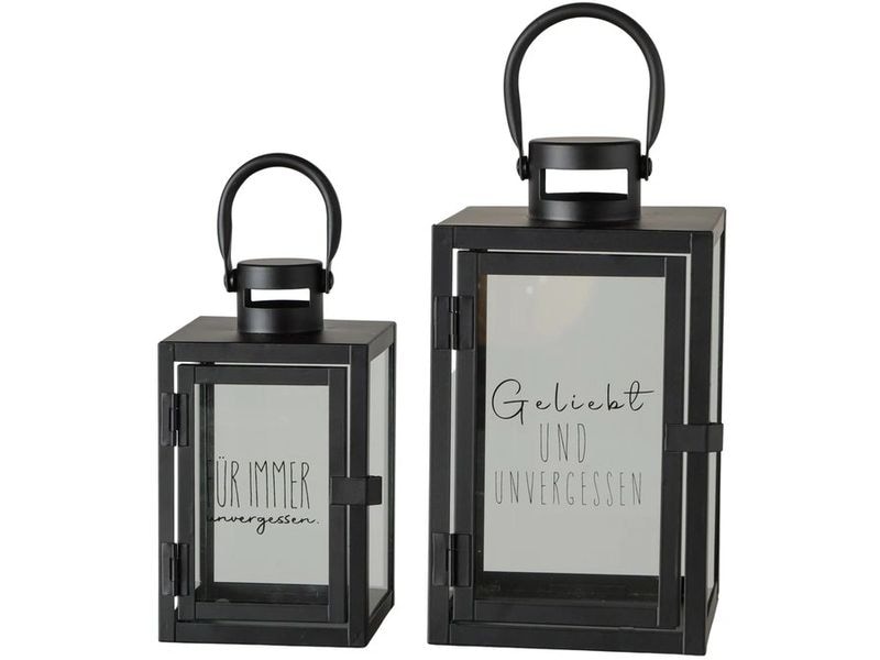 Boltze | Laterne Tristo | 2-teiliges Set