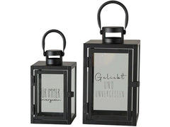 Boltze | Laterne Tristo | 2-teiliges Set