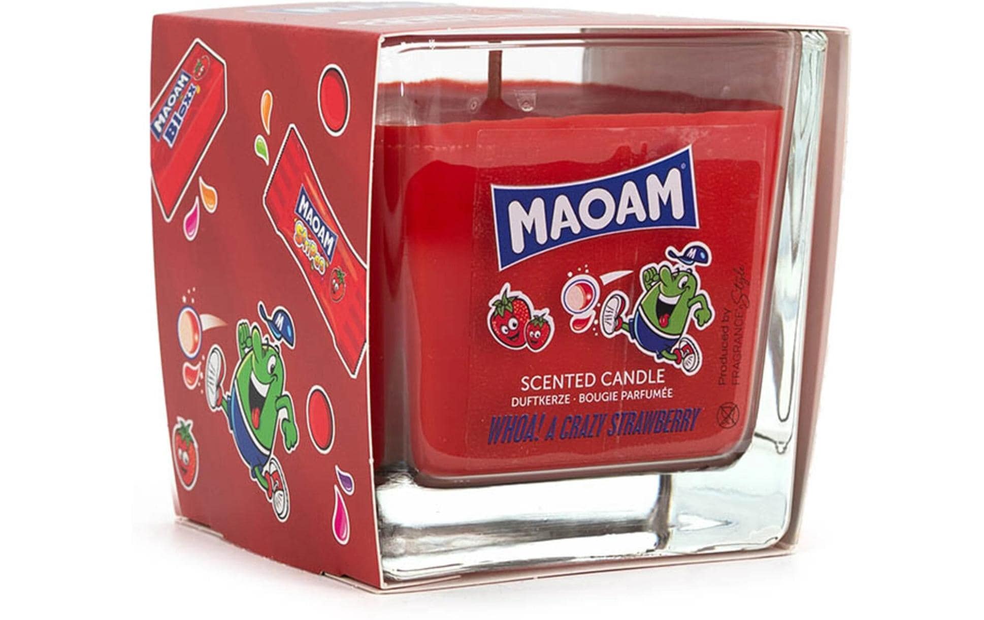 balthasar Duftkerze Maoam Crazy Starwberry