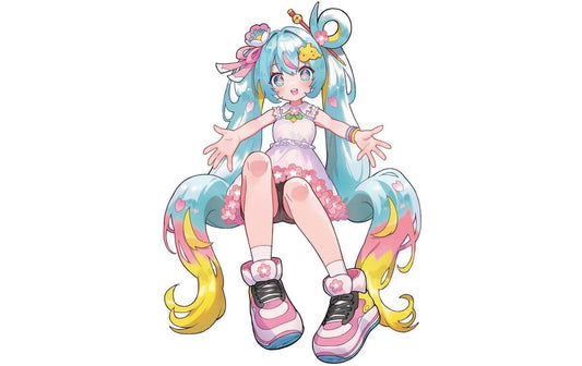 FuRyuu | Figur Hatsune Miku Noodle Stopper | 10th Anniversary 14 cm