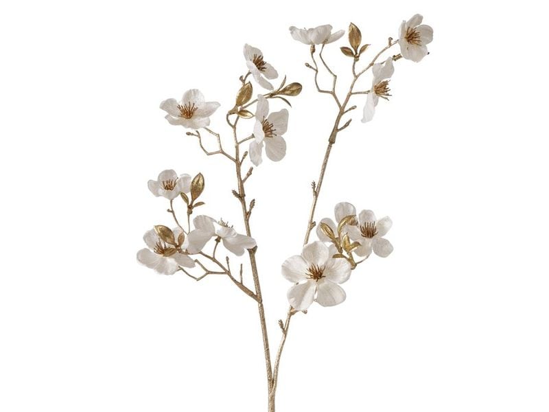 Boltze | Dekozweig Pfirsichblüte | Grösse: 53 x 20 x 53 cm (LxBxH)