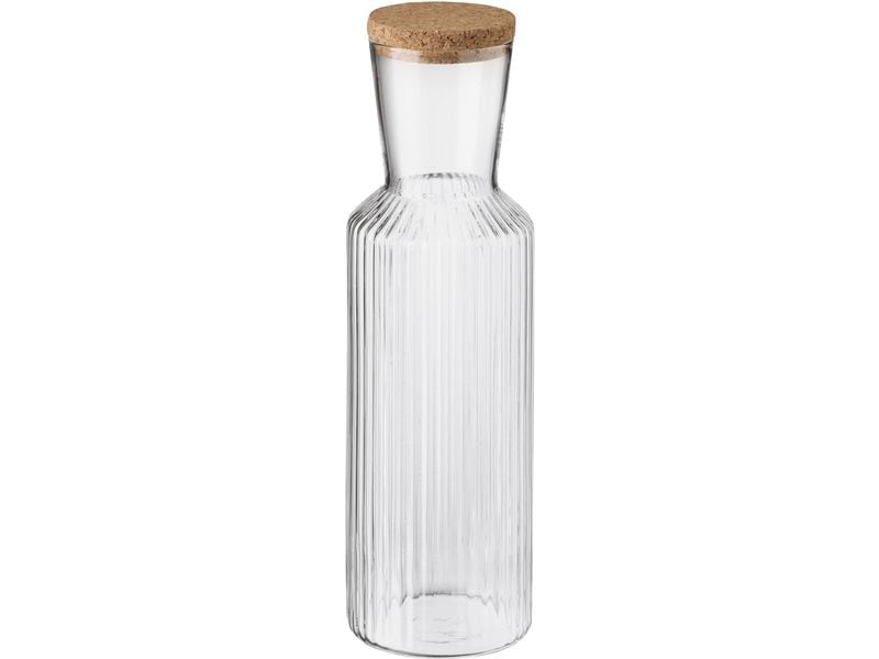 Paderno | Wasserkrug Lt 1,0 | Borosilikatglas Kork