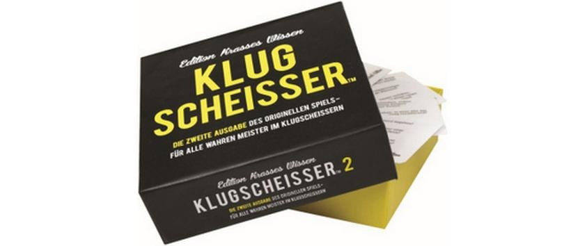 Kartenspiel Klugscheisser 2 Black Edition