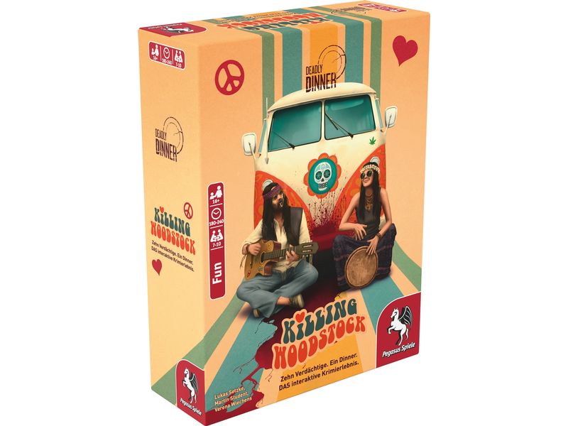 Pegasus Spiele | Familienspiel Deadly Dinner Killing | Woodstock