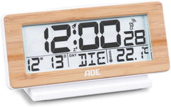 ADE Funkwecker, Temperatur-& Datumsanzeige