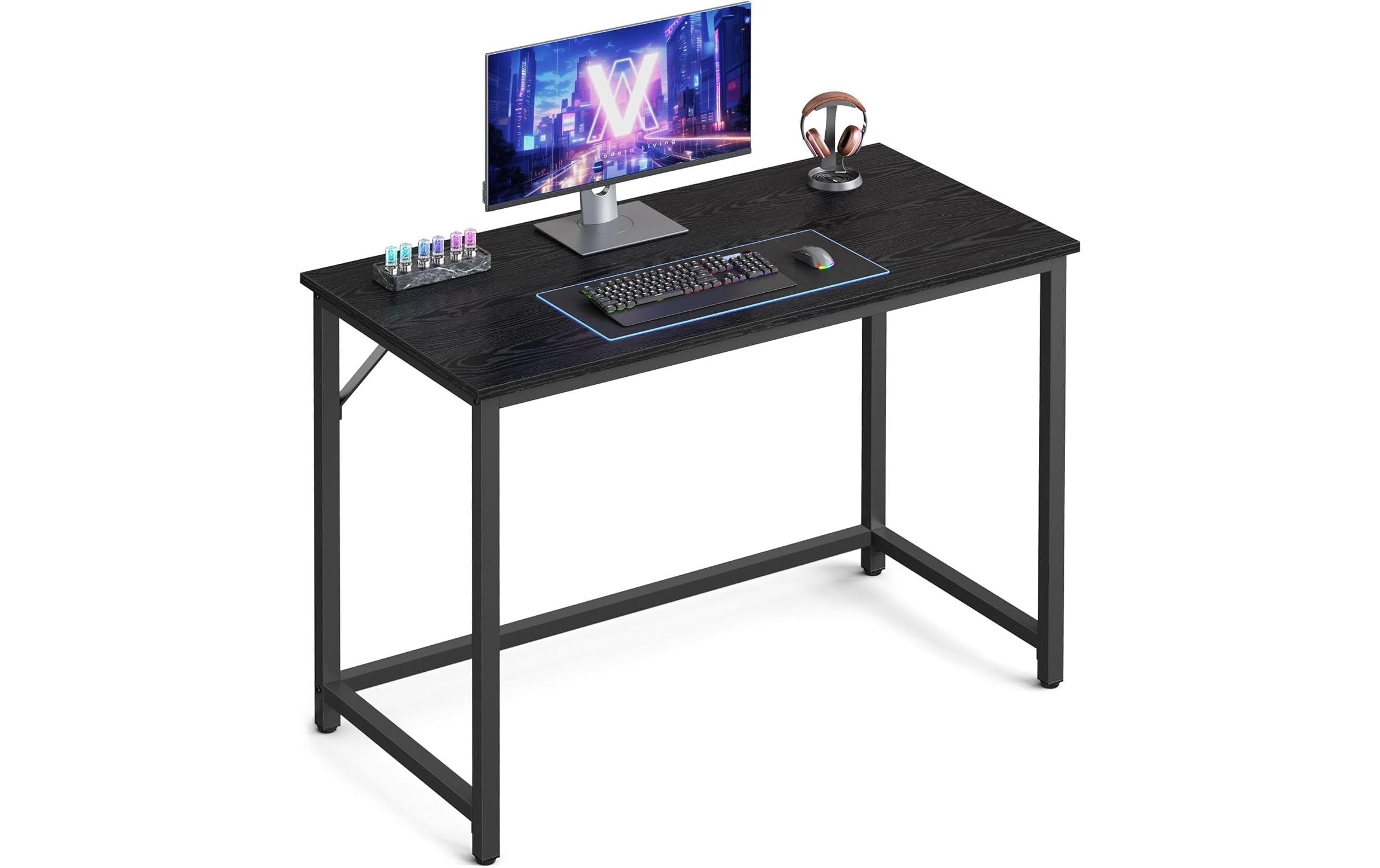 Vasagle Bürotisch schwarz