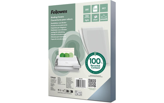 Fellowes Deckblatt Transparent,150 Micron