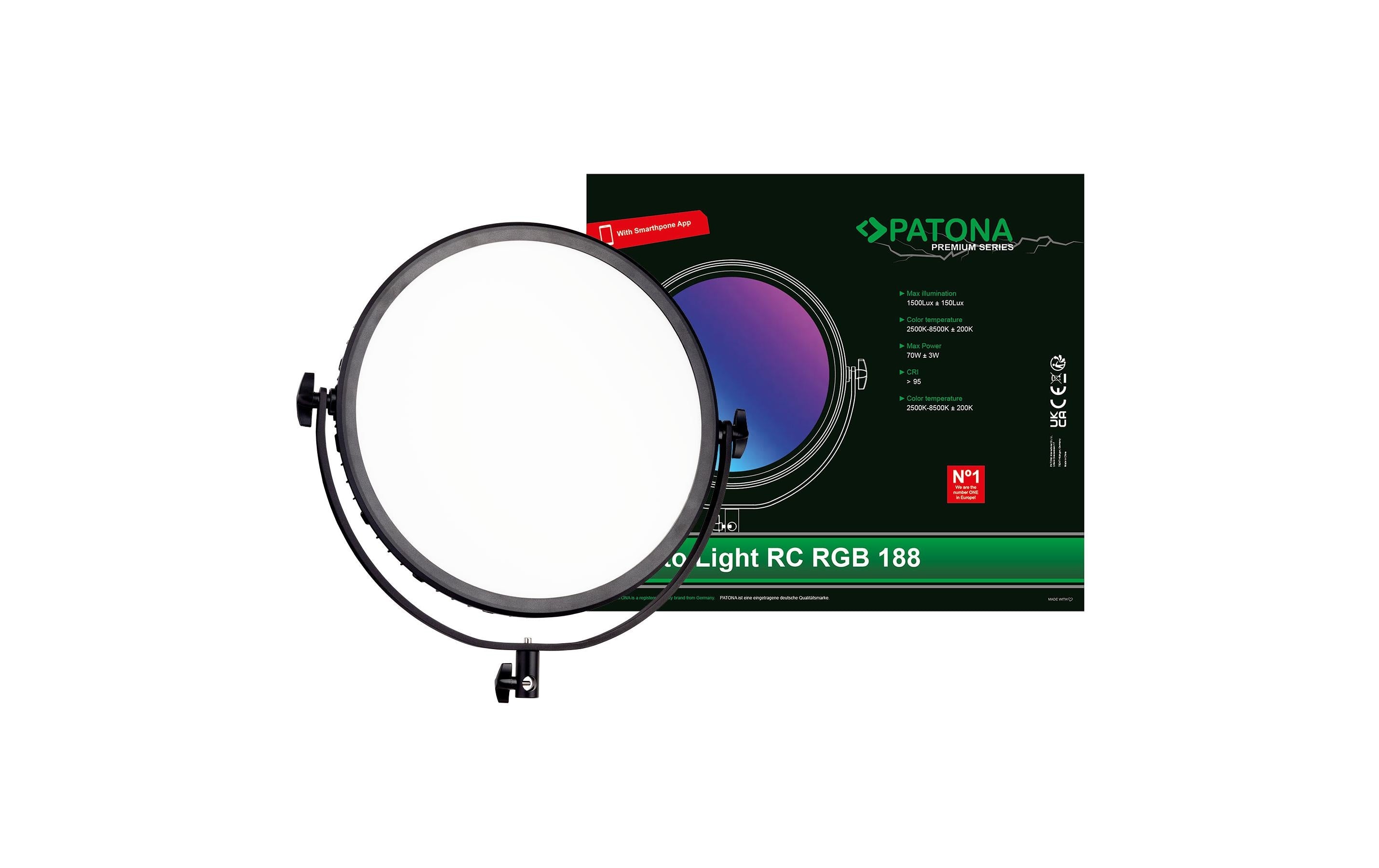 Patona Prem Soft-Licht-Lampe RGB-188A
