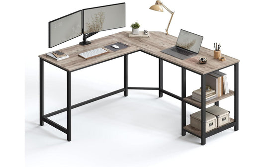 Vasagle Bürotisch grau-schwarz