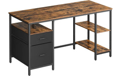Vasagle Bürotisch braun-schwarz