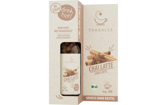 Teaballs - Chai Latte BIO Naturtrüb