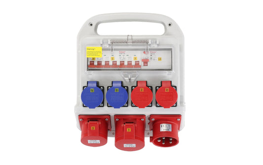 Schöneberger Baustromverteiler 32A mit FI