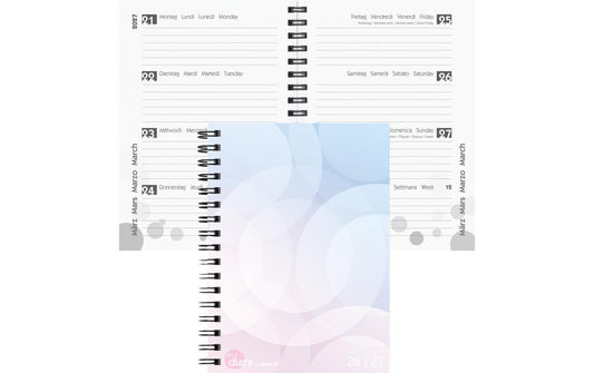 Biella Schüleragenda 2026/27 Pastel
