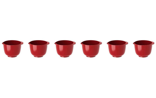 Rosti | Eierbecher MiniBowl Margareth,6er Set | Red, 5.2x4.5x3.5 cm, 25ml, ABS