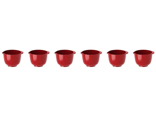 Rosti | Eierbecher MiniBowl Margareth,6er Set | Red, 5.2x4.5x3.5 cm, 25ml, ABS