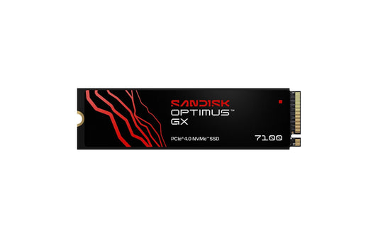 SanDisk | Optimus GX 7100 2TB | NVMe, M.2 2280, 7250MB/s (l), 6900MB/s (s)
