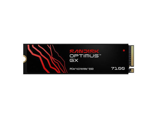 SanDisk | Optimus GX 7100 1TB | NVMe, M.2 2280, 7250MB/s (l), 6900MB/s (s)