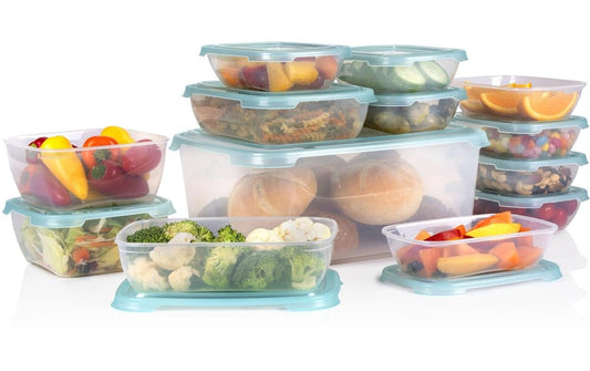 alpina | Vorratsdosen- Set, 13 Stück | 2x1150ml,2x1000ml,1x6800ml,8x500ml